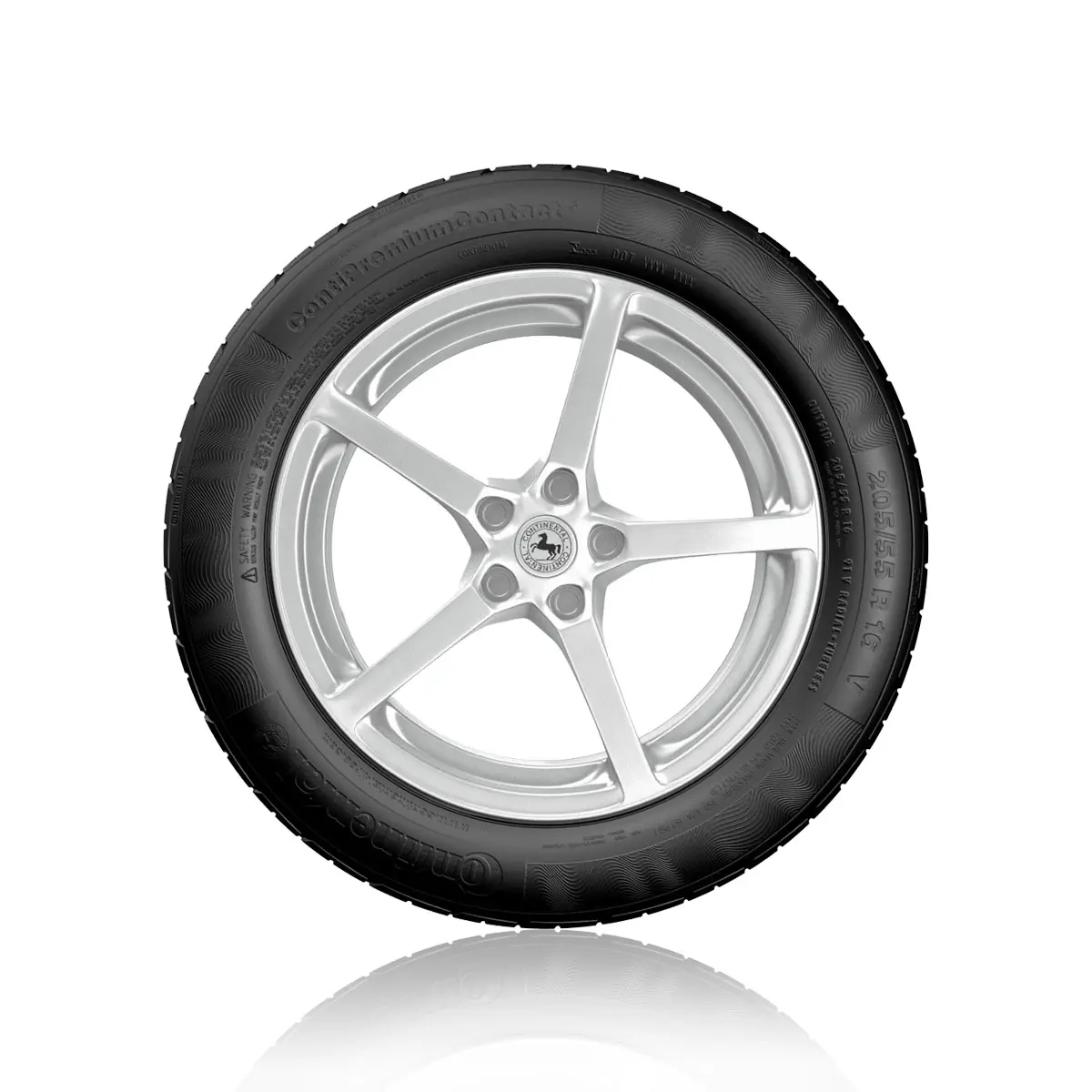 Pneu Aro 17 215/55R17 94W Continental Contipremiumcontact5
