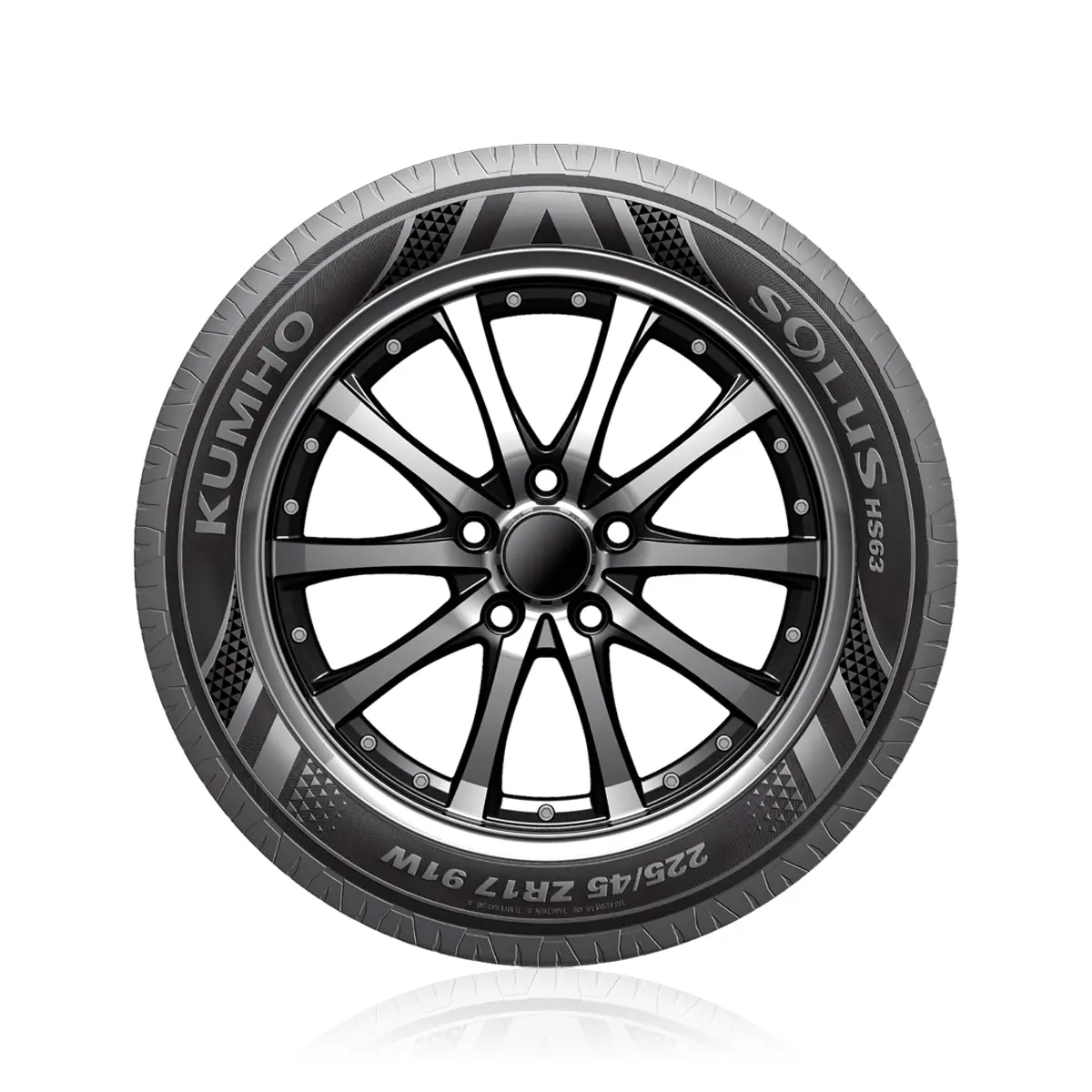 Pneu Aro 18 225/60R18 100H Kumho Solus Hs63 - Pneu Aro 18 225